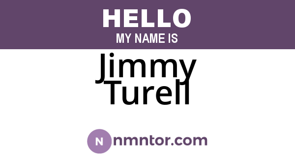 Jimmy Turell