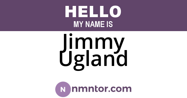 Jimmy Ugland