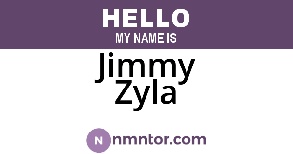 Jimmy Zyla