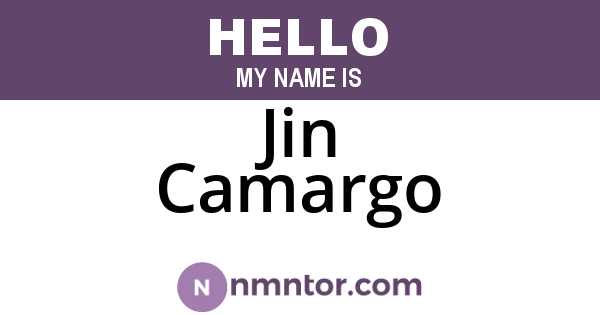 Jin Camargo