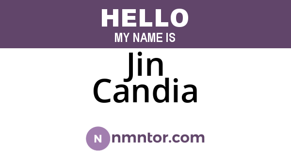 Jin Candia