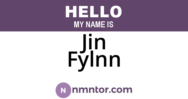 Jin Fylnn
