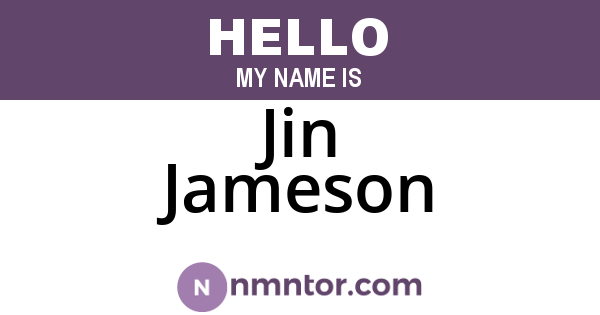 Jin Jameson