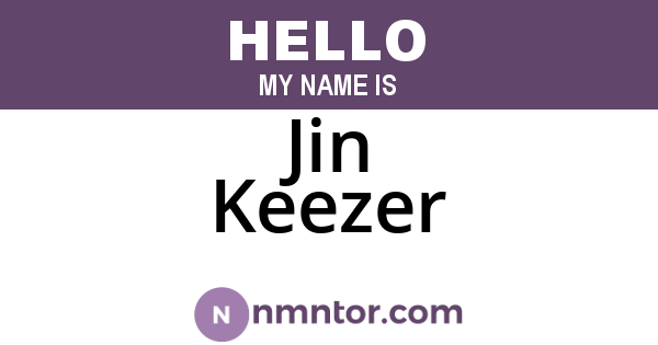 Jin Keezer