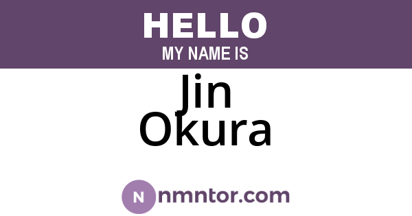 Jin Okura