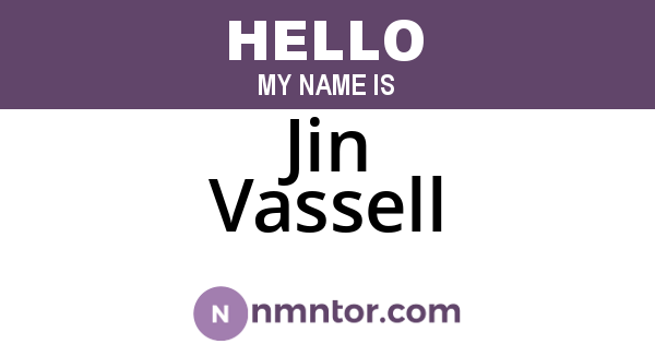 Jin Vassell