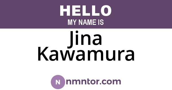 Jina Kawamura