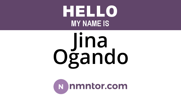 Jina Ogando