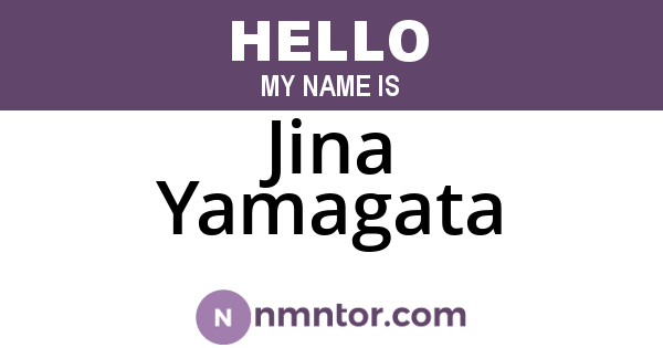 Jina Yamagata