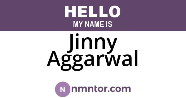 Jinny Aggarwal