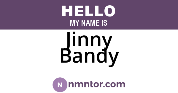 Jinny Bandy