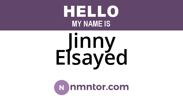 Jinny Elsayed