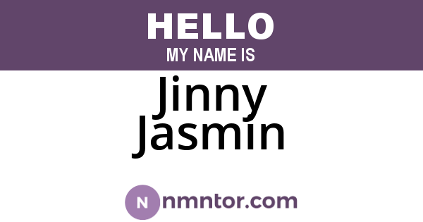 Jinny Jasmin