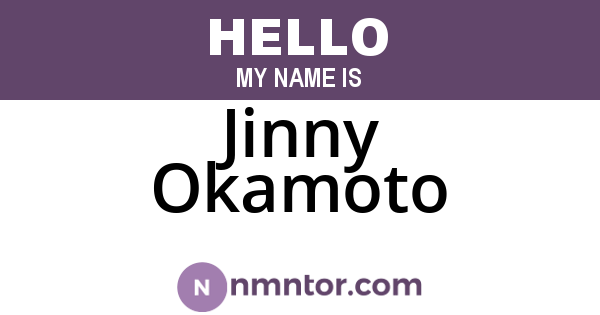 Jinny Okamoto