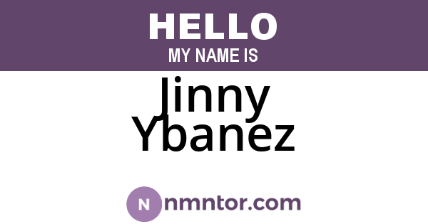 Jinny Ybanez