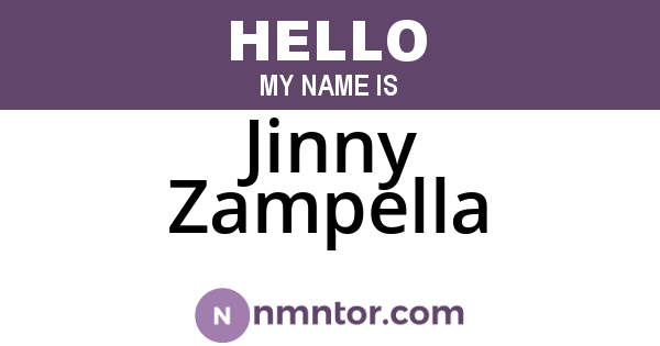 Jinny Zampella