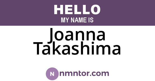 Joanna Takashima