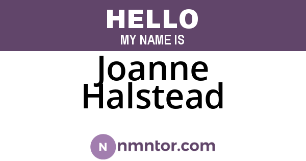 Joanne Halstead