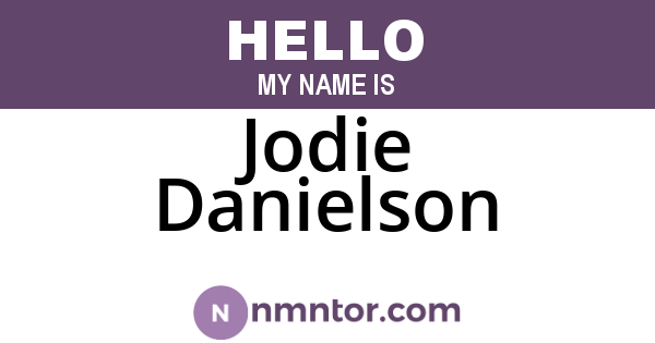 Jodie Danielson