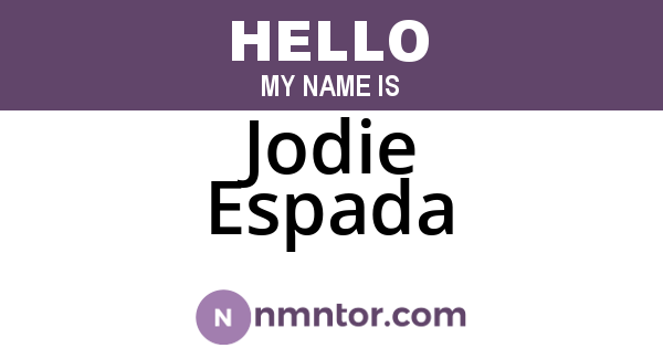 Jodie Espada