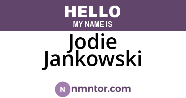Jodie Jankowski