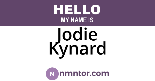 Jodie Kynard