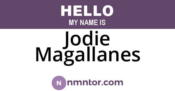 Jodie Magallanes