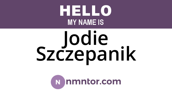 Jodie Szczepanik