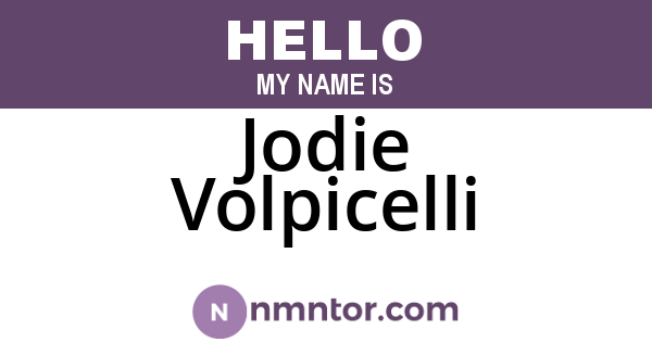 Jodie Volpicelli