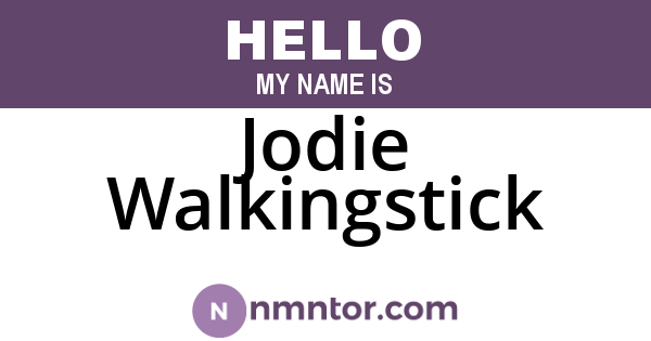 Jodie Walkingstick