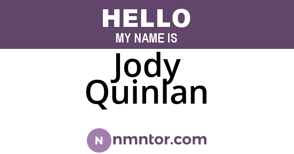 Jody Quinlan