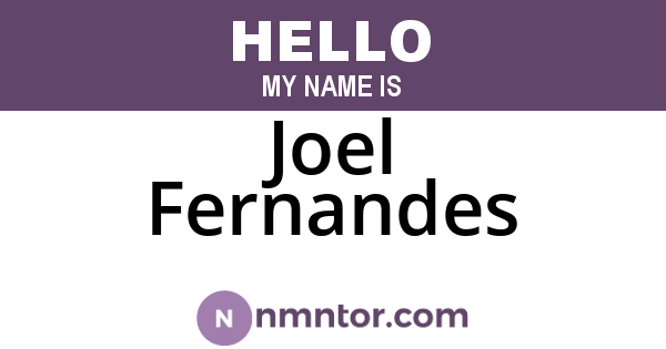 Joel Fernandes