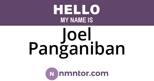 Joel Panganiban