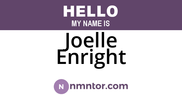 Joelle Enright