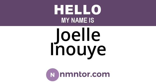 Joelle Inouye