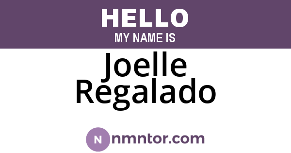 Joelle Regalado