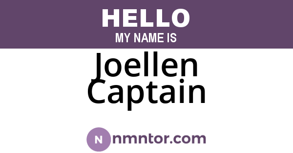 Joellen Captain