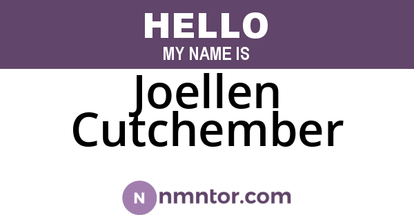 Joellen Cutchember