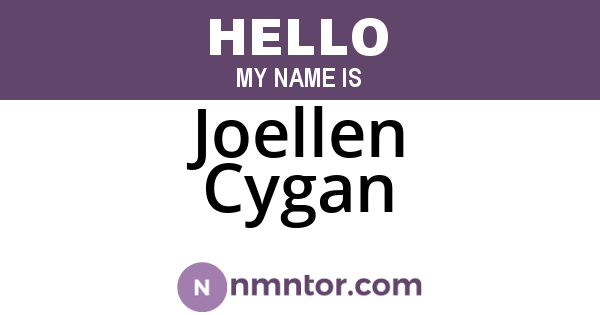 Joellen Cygan