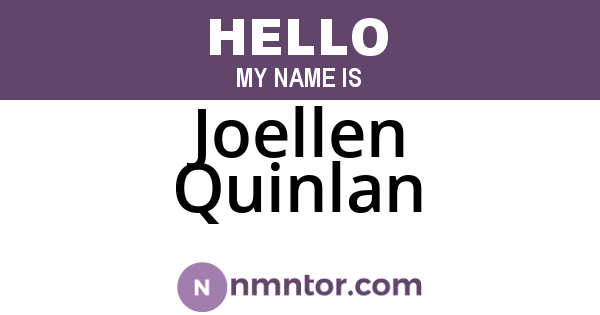 Joellen Quinlan
