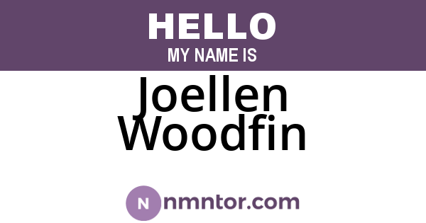 Joellen Woodfin
