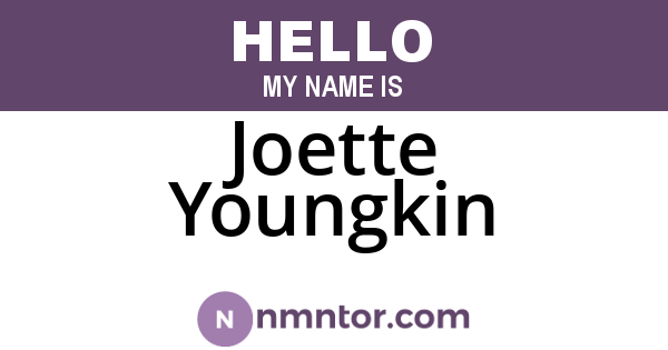 Joette Youngkin