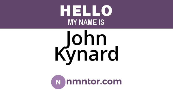 John Kynard
