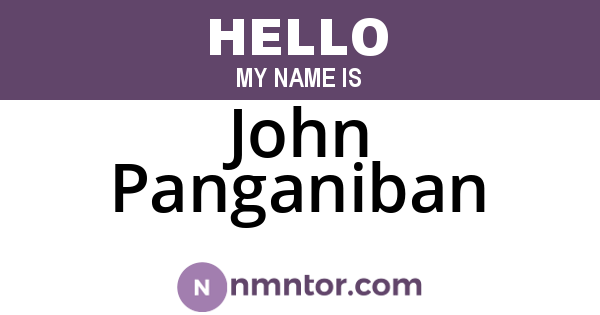 John Panganiban
