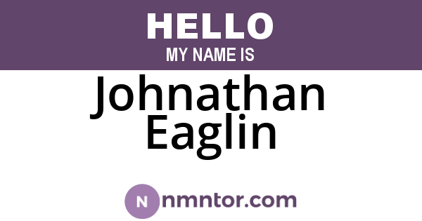 Johnathan Eaglin