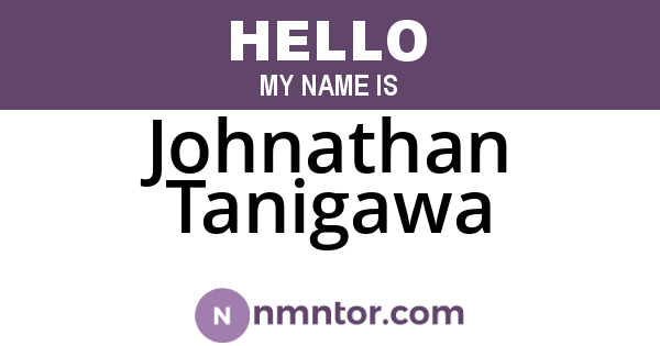 Johnathan Tanigawa