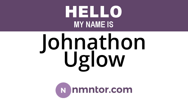 Johnathon Uglow