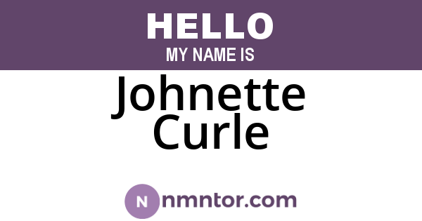 Johnette Curle