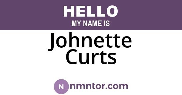 Johnette Curts