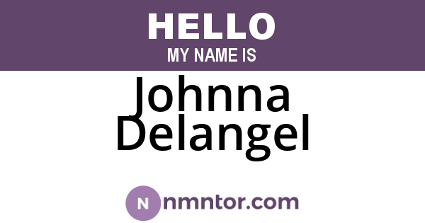 Johnna Delangel